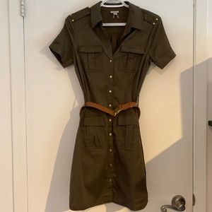 Army Green Dress